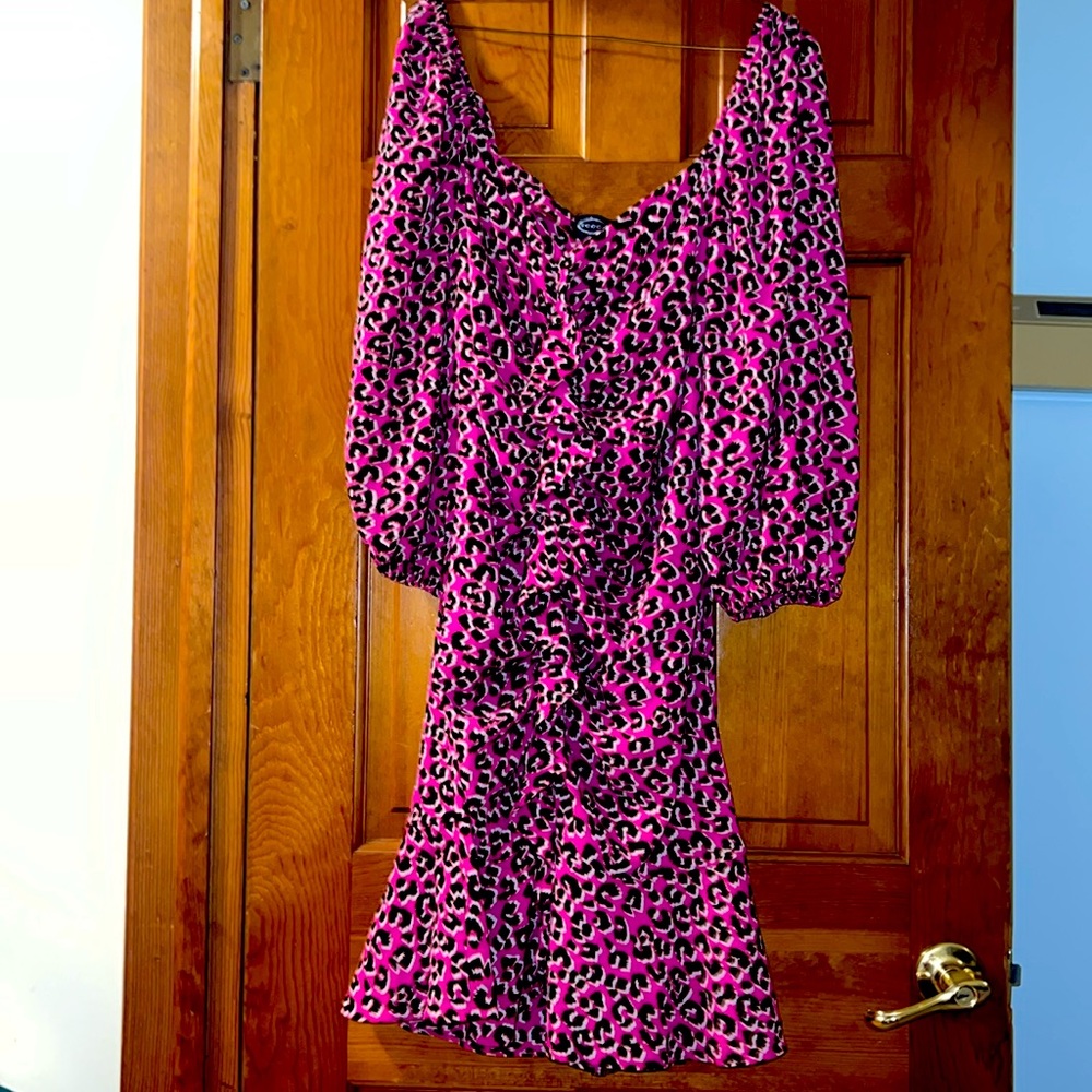 Scoop dress. Magenta. Size xxl. New with tags